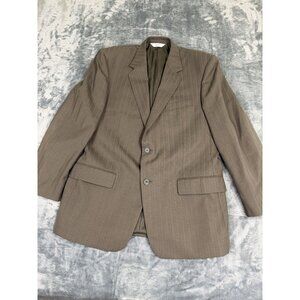 Versini 2 Piece Mens 100% Wool Suit 42R & 36W